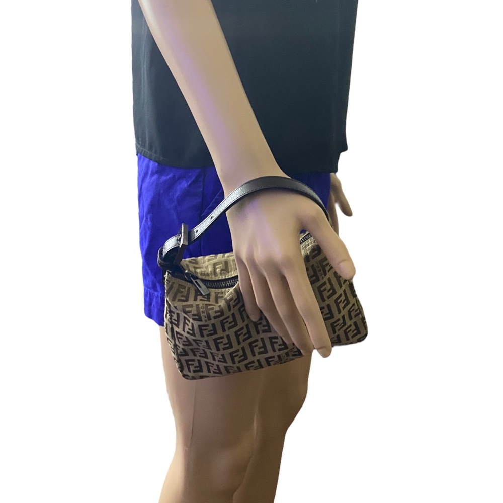 ** SOLD ** Fendi Zucchino Mini Baguette - Picture 10 of 10